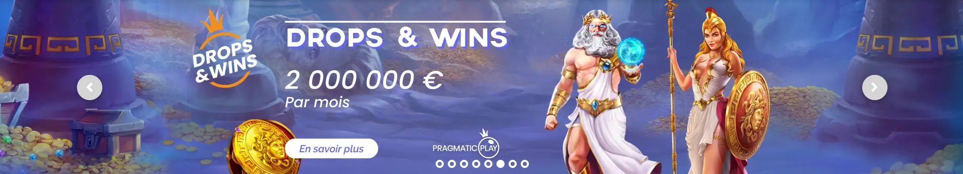 Drop and Wins SLOTSPALACE CASINO